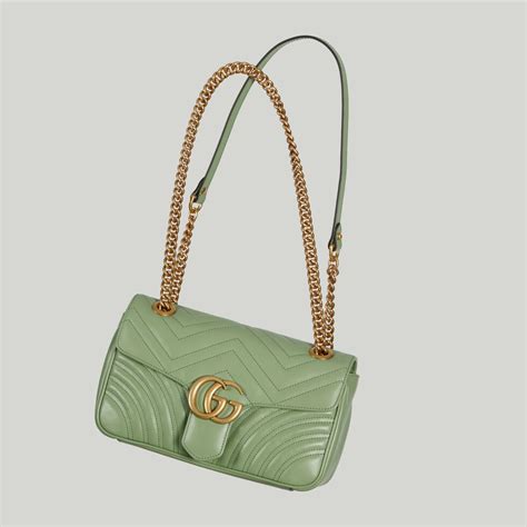 sage green gucci bag
